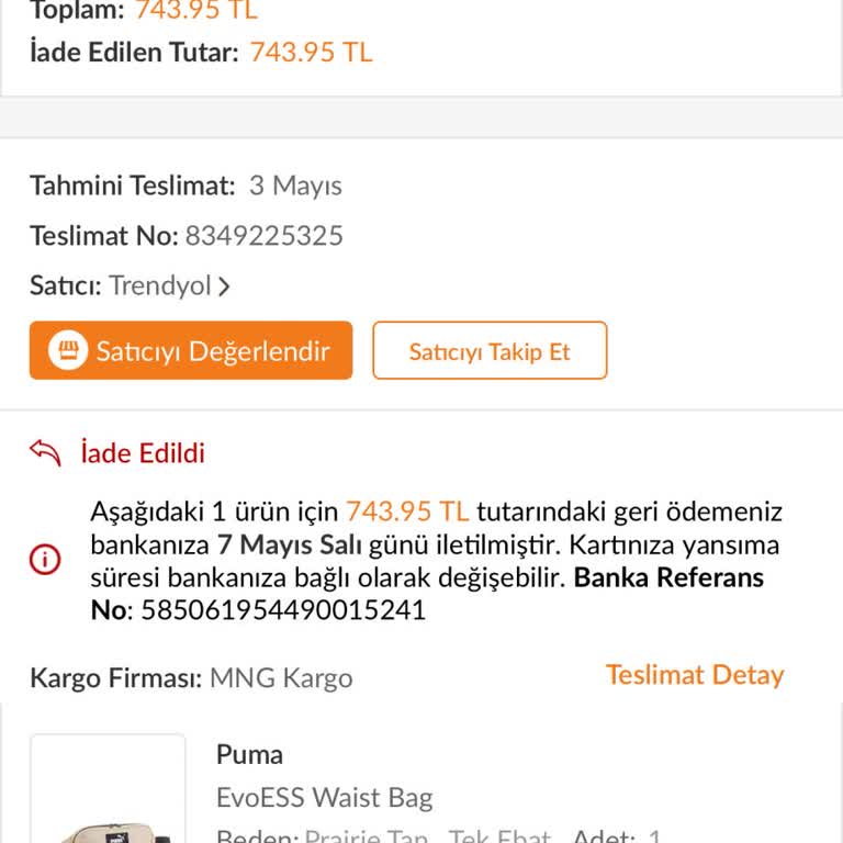 VakıfBank İademi Yapmıyor Trendyol Üzerinden