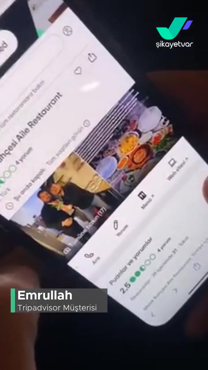 Tripadvisor Tokatta Bir İşletmenin Menüsüne Girildiğinde Benim Resmim Çıkıyor videonun kapak resmi