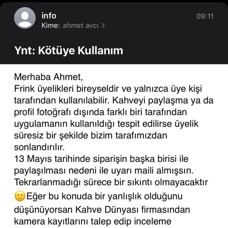 Antares Kahve Dünyası Durduk Yere Kötüye Kullanım Tuşlamış!