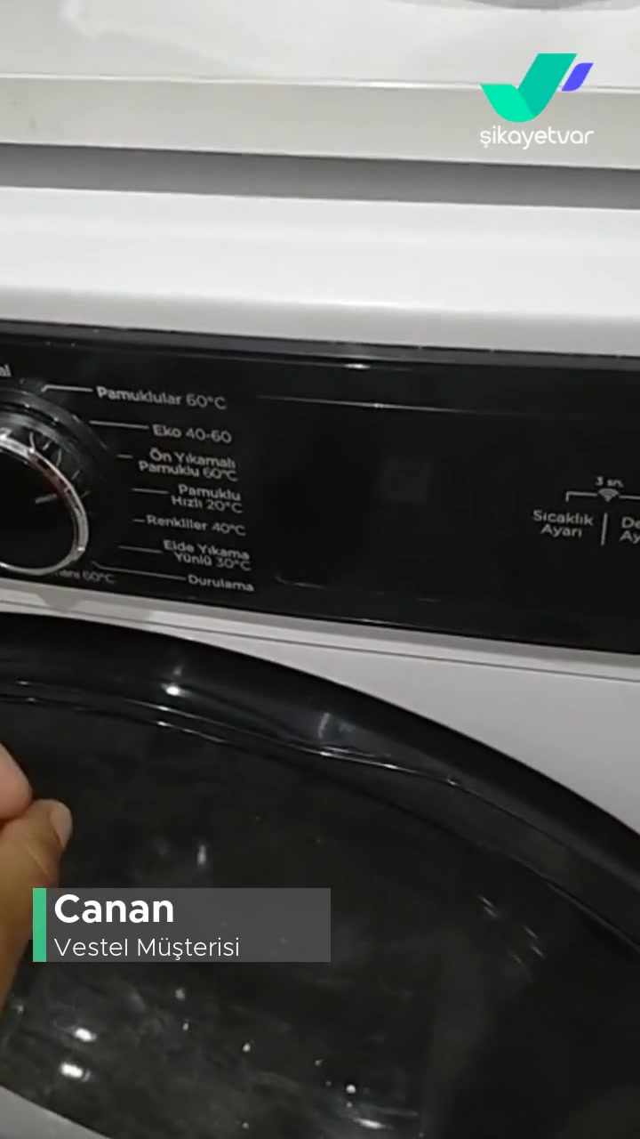 Vestel Makine Çürüyor Ve Artık Çalışmıyor! videonun kapak resmi