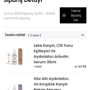 Rimu Health Products Arbutin Kahverengi Oldu