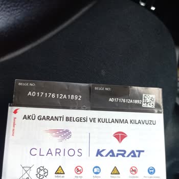 Varta Akü Aldım Pişman Oldum Şikayetim Var