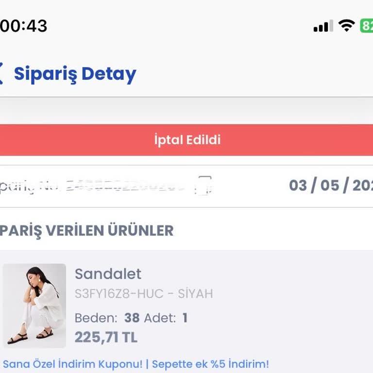 LCW İptal Ürünü