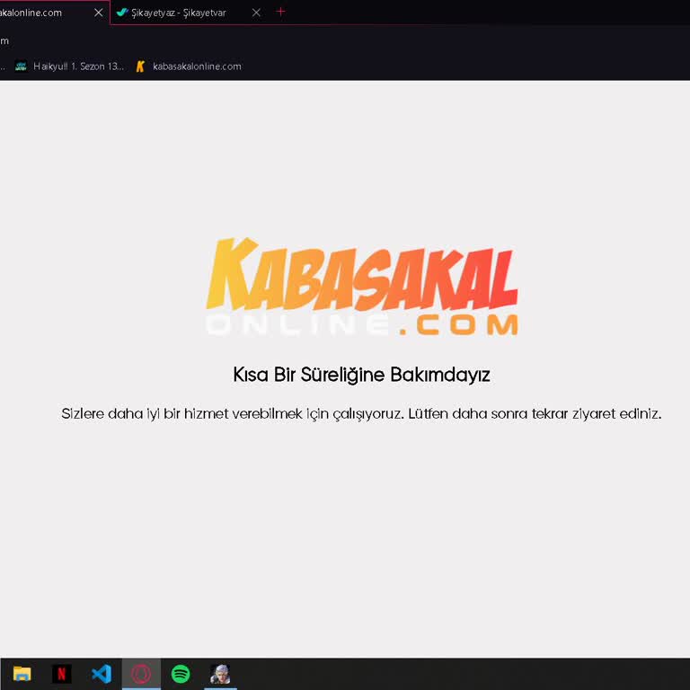 Kabasakalonline.com Kabasakal Bakım Süresi