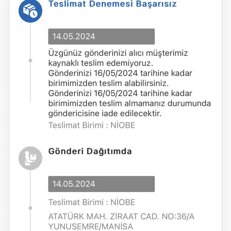 MNG Kargo Müşteri Kaynaklı Ürünü Teslim Edemedik Geldik Yoktunuz Gibi Bahaneler