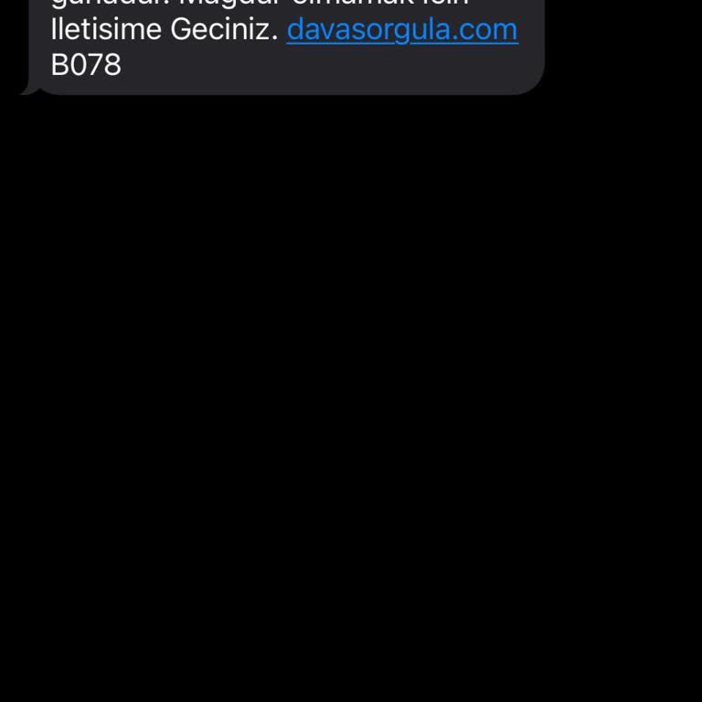 ATOMYAZILIM (SMS) Atom Yazılım Ceza Dosyası Mesajı