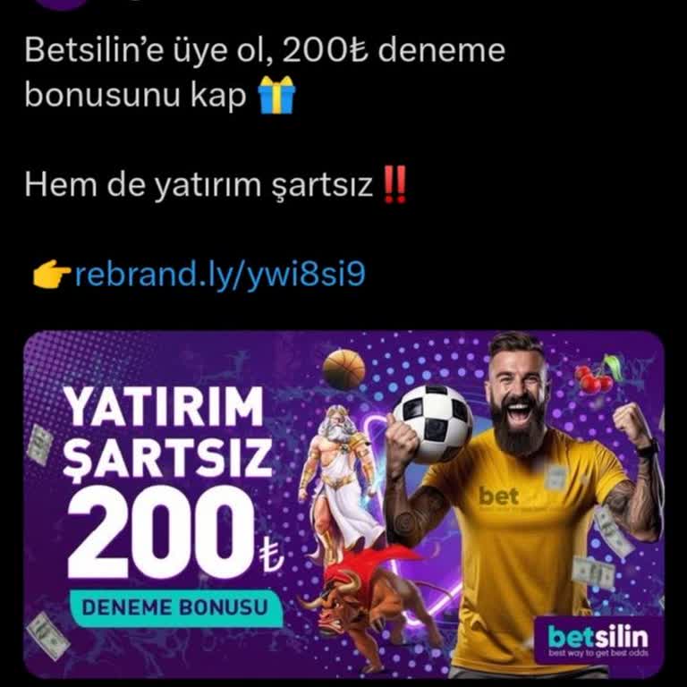 Betsilin Deneme Bonus Reklamı Yapıp Yok Diyor