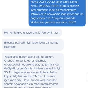 Isparta Petrol Turizm Aktarma Bilgilendirmesi Eksikliği Ve Mağduriyet