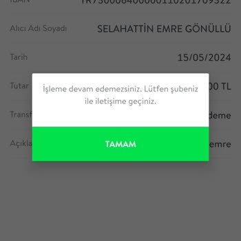 CepteTeb İşlem Kısıtı Ve Hiçbir Çalışanın Bu Durumdan Bihaber Olması