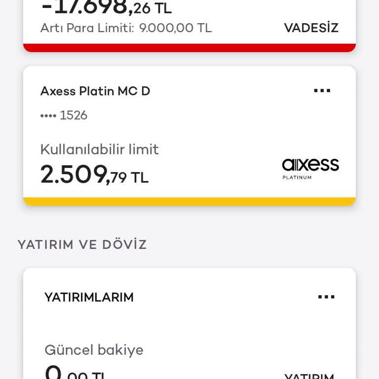 Akbank Arti Para Sorunsalı