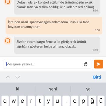 Trendyol İki Ürün İadesinde Yaşanan Karmaşa Ve Mağduriyet