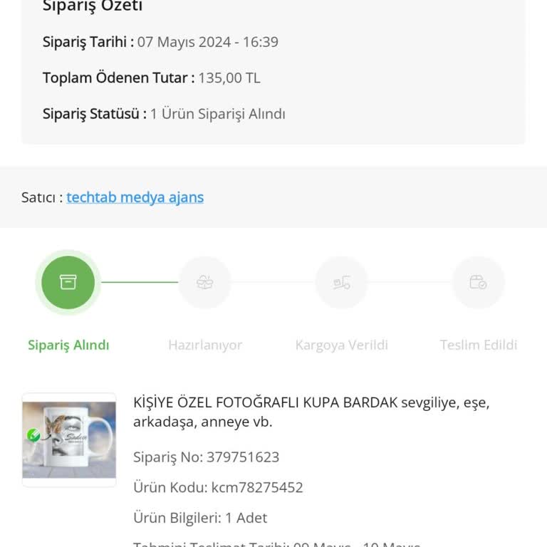 Çiçek Sepeti'nin Vaktinde Siparişimi Teslim Etmemesi