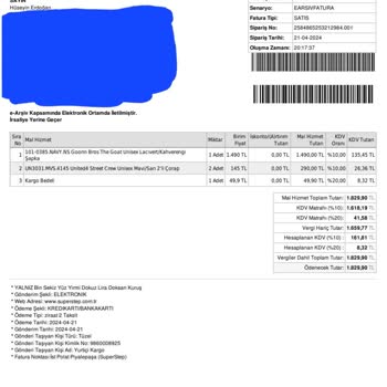 Superstep.com.tr Siparişi Eksik Gönderdi Ve Sorun Çözülemedi