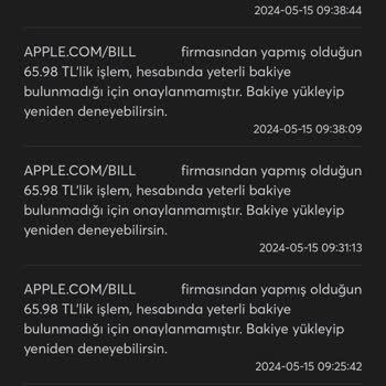 İninal Kart App Store Uygulama Yüklerken Para İstiyor