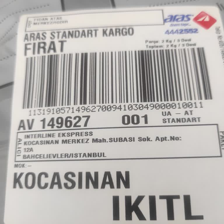 Aras Kargo Bilgi Yetersizliği Şubeden Kaynaklı
