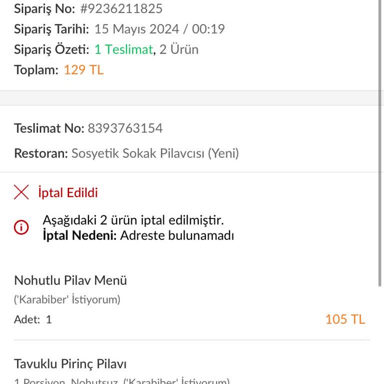 Trendyol Kuryesi Yüzünden Hem Param Hem Yemeğim Gitti.