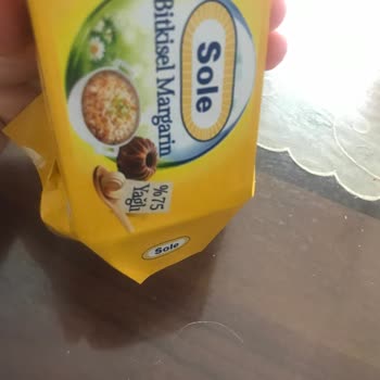 BİM Sole Marka Margarin Kıl Böcek Çıkıyor