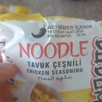 Dudomi Noddle Paketlerinden Çıkan Komik Baharatlar