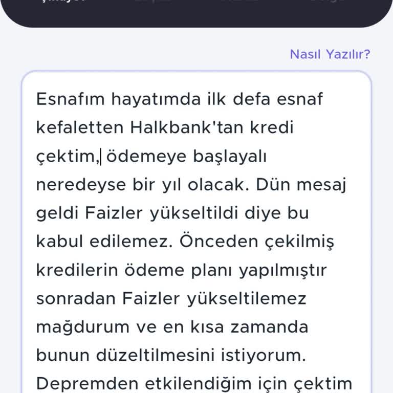 Halkbank Faiz Yükseltilemez İtiraz Ediyoruz