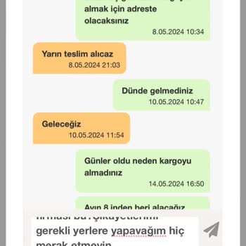 Bir Günde Kargo 7 Gün İade Bekleyişi: Kurye Ve Firma Sorumsuzluğu