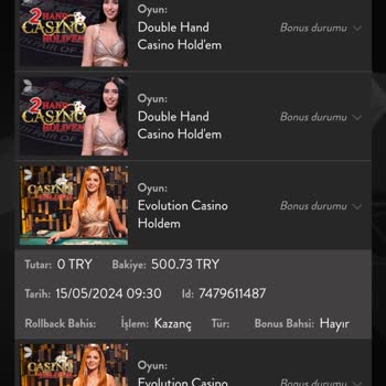 Marsbahis Casino Holdem Oyunundaki Kazancımı Hesabıma Yatırmadı.