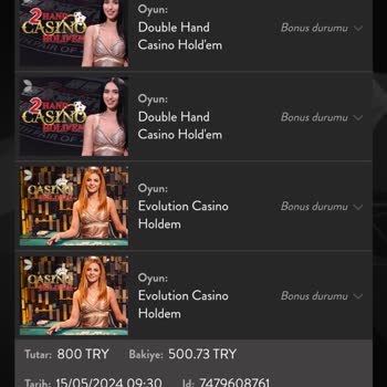 Marsbahis Casino Holdem Oyunundaki Kazancımı Hesabıma Yatırmadı.