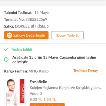 Trendyol Fresh Belle Marka Mağduriyeti