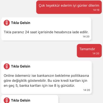 Popeyes Para İadesi Yapmıyor