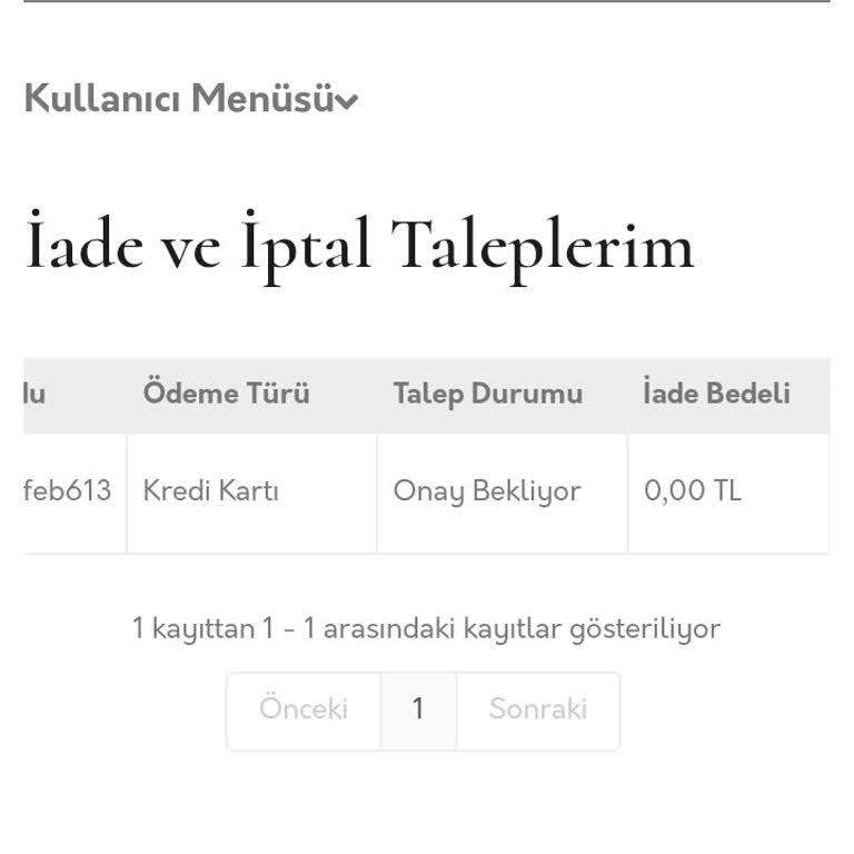 Leyuze Butik İade Alınmıyor, İade Talebi Onaylanmıyor