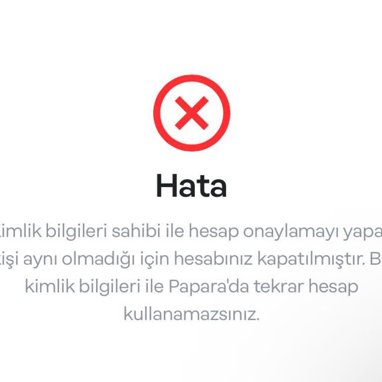 Kızımın Papara Hesabındaki Veli Onayı Sorunu