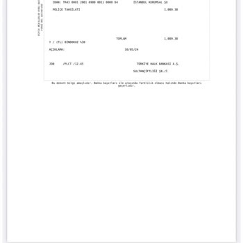 DASK (Doğal Afet Sigortaları Kurumu) İzinsiz Yenilenen Zorunlu Deprem Sigortası Ve İadesi Talebi