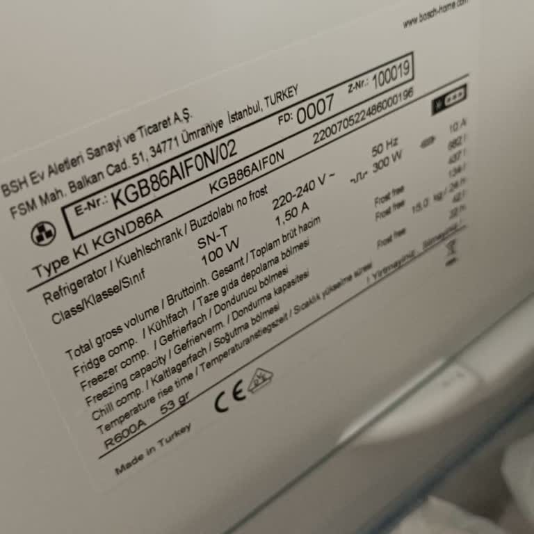 Bosch İnox Buzdolabı Renk Bozulması