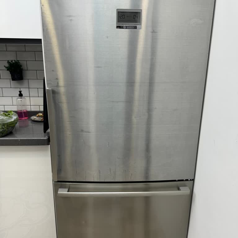 Bosch İnox Buzdolabı Renk Bozulması