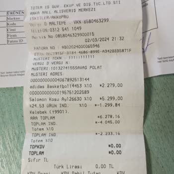 Salomon Ve Boyner'den Şikayetçiyim