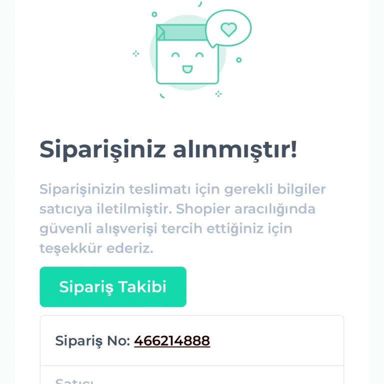 Shopier Sipariş İptal Edemiyorum