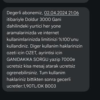 Vodafone Paket Süresi Sorunu Ve Müşteri Hizmetleri Şikayeti