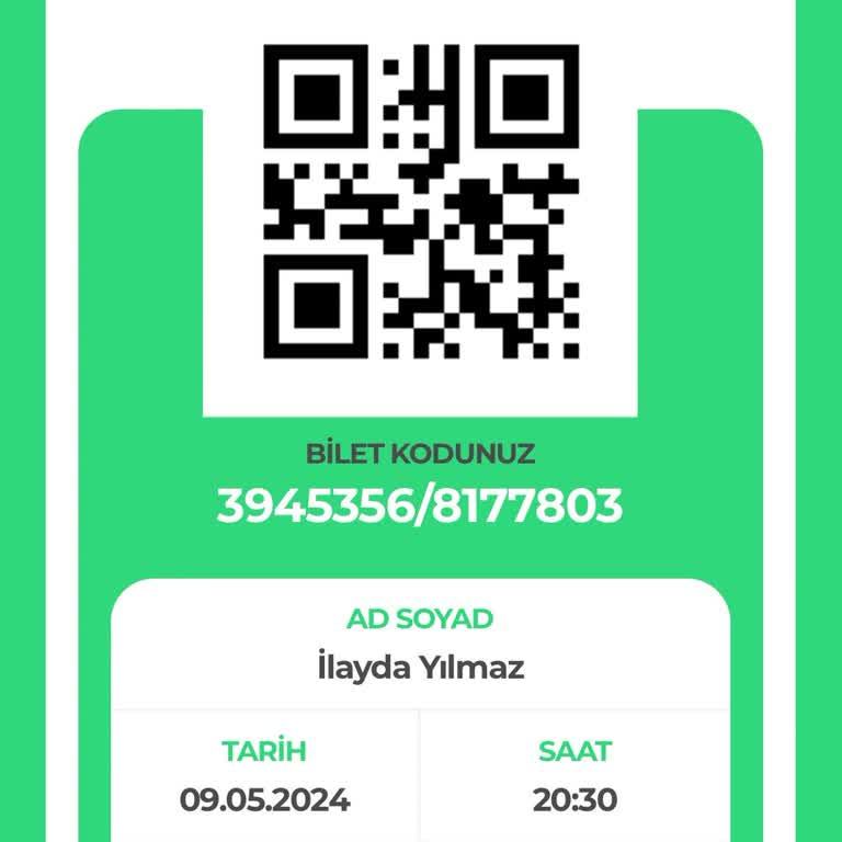 Bubilet Motive Samsun Konseri