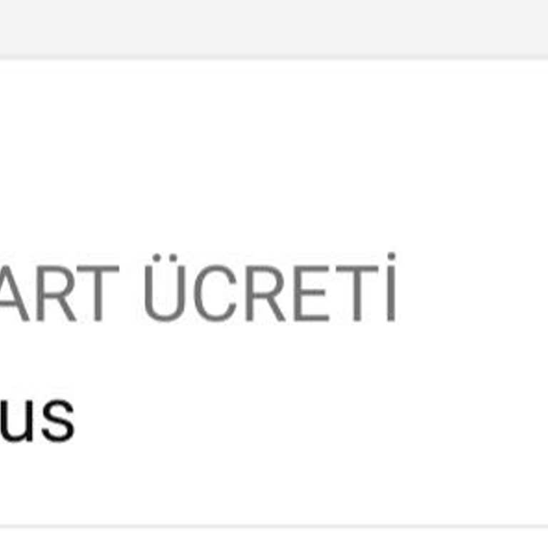 Garanti BBVA Yıllık Kart Ücreti