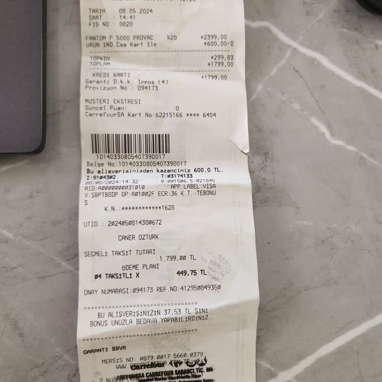Carrefour SA Cayma Hakkımı Kullandırtmıyor