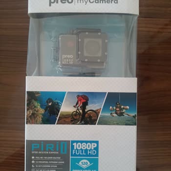 Teknosa - Preo My Camera Pmc-01 Spor/Aksiyon Kamera Batarya Yok