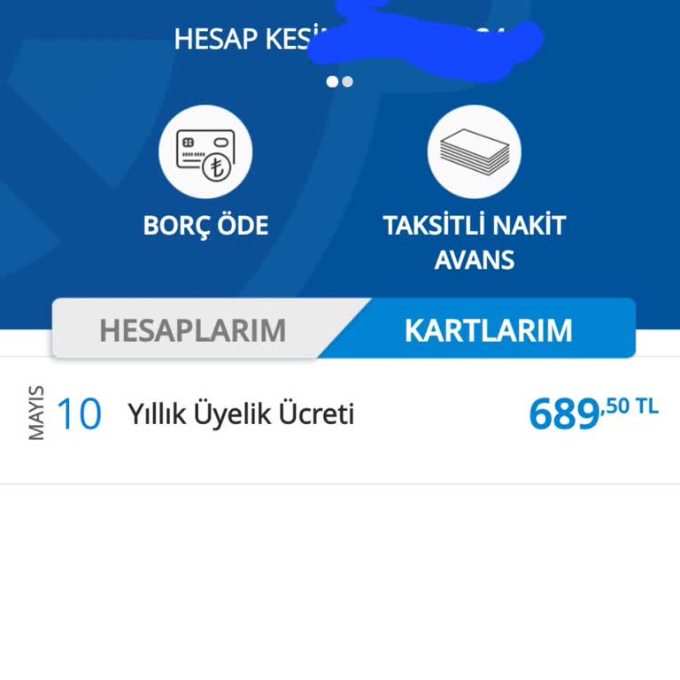 Denizbank Kart Aidatı İade Talebi