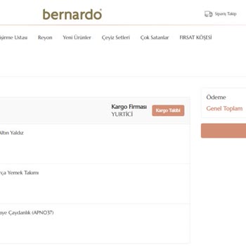 Bernardo Kırılma Garantileri Varmış!? Göndermeyi Becerebilseler...!