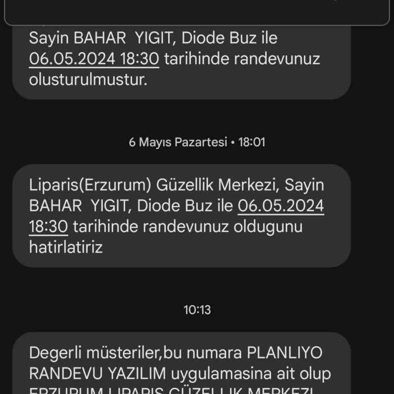 Liparis Güzellik Salonu Güven Kaybı: Güzellik Merkezi Hizmet Mağduriyeti