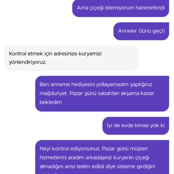 Getir Çarşı Anneler Günü