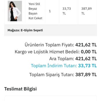 Epttavm Ürün Kargoya Dahi Verilmedi