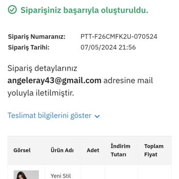 Epttavm Ürün Kargoya Dahi Verilmedi
