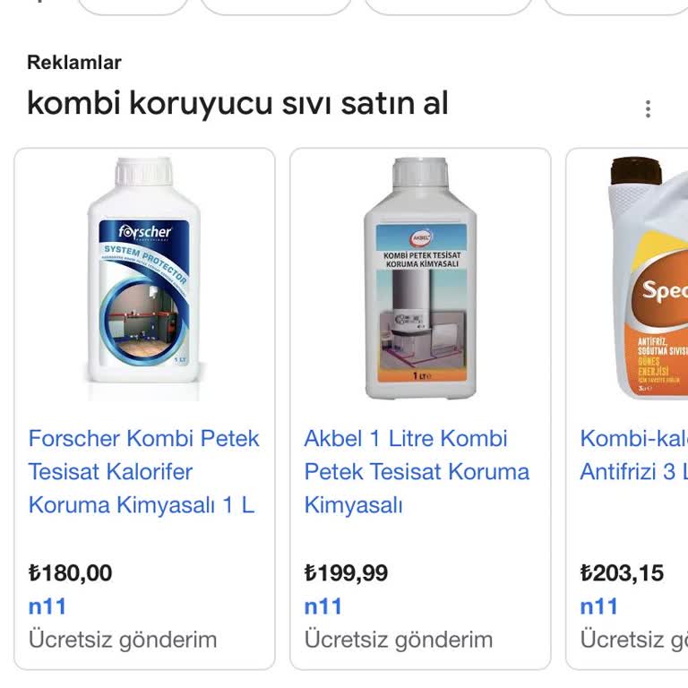 Daikin Kombi Koruyucu Sıvı Ücreti Çok Yüksek!