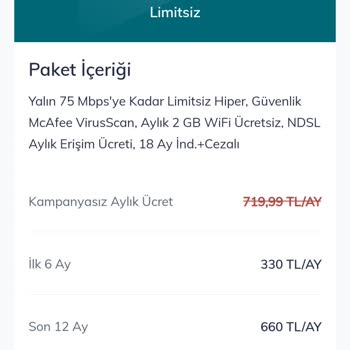 Türk Telekom Ev İnterneti Yeni Zamlı Fiyatları