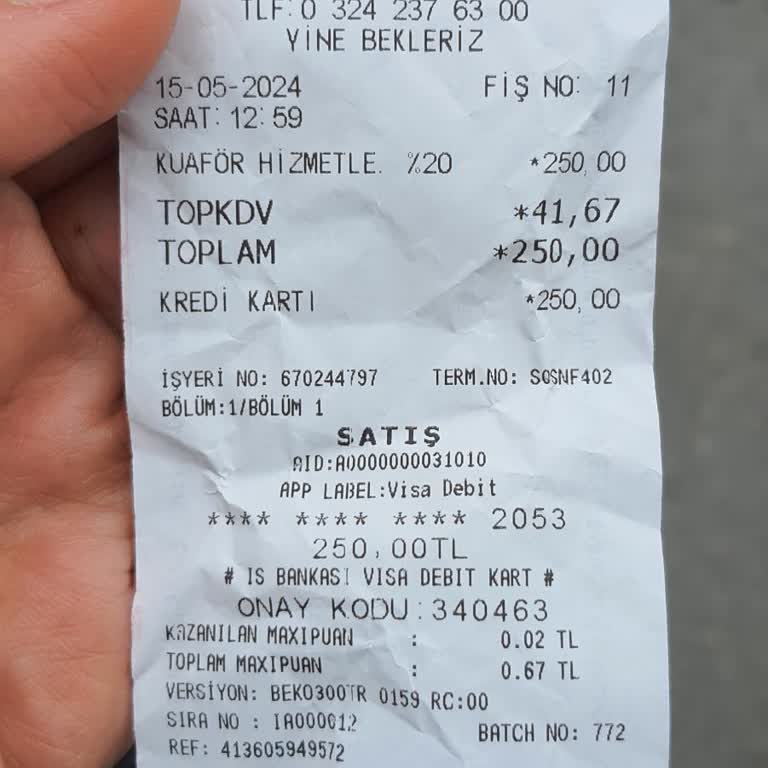 Kubi Kuaför Saç Kesiminden Sonra Düzeltilme İstenince Tekrar Para İstenmesi
