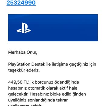 PlayStation Network Sony Üyelik Bloke Sorunsalı